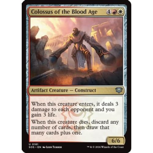 Colossus of the Blood Age (SOS-181) Foil - Single