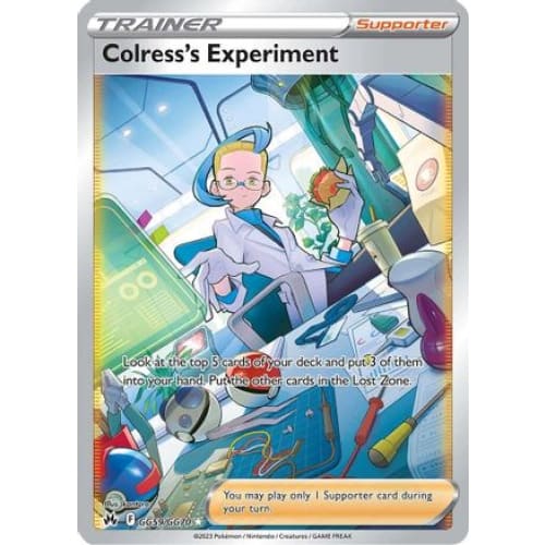 Colress’s Experiment (GG59) Ultra Rare Holofoil - Single