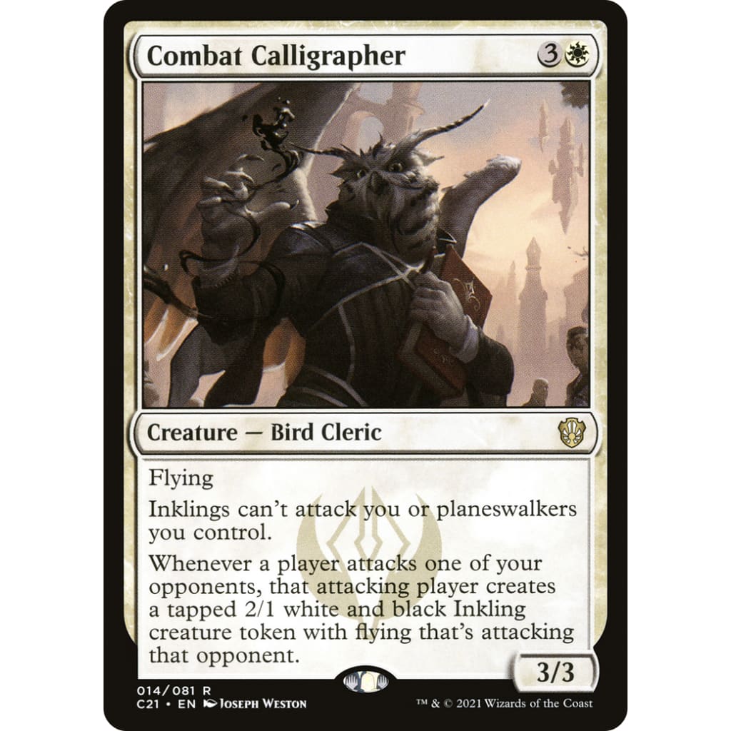 Combat Calligrapher (C21-014) - Single