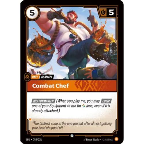 Combat Chef (092/221) - Spiritforged - Single