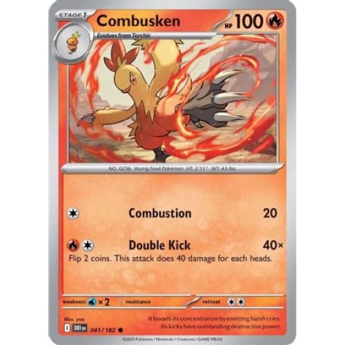 Combusken (41) Common - Single