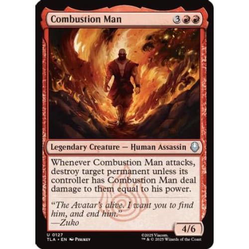 Combustion Man (TLA-127) - Single