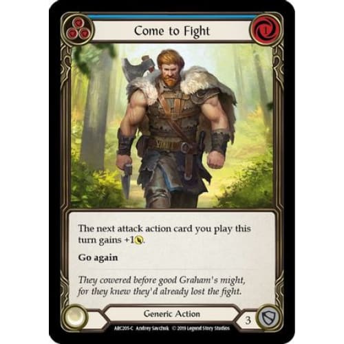 Come to Fight (Blue) (ARCANE RISING) Unlimited Edition