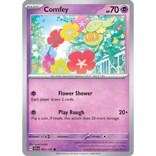 Comfey (63) Common Reverse Holofoil - Single