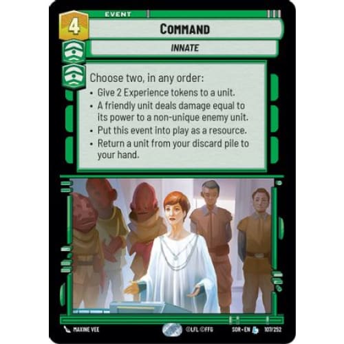 Command (107/252) - Spark of Rebellion Foil - Single