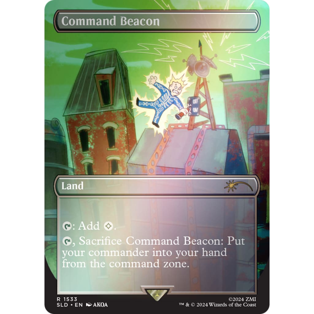 Command Beacon (SLD-1533★) (Borderless) Foil - Single
