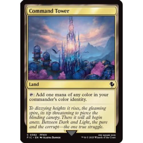 Command Tower (0382) (Surge Foil) (FIC-382) Foil - Single