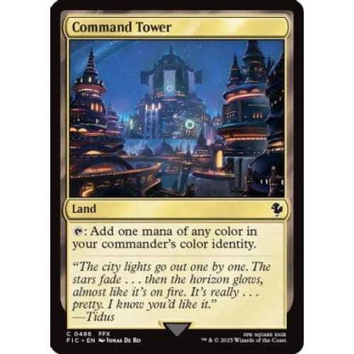 Command Tower (0486) (Surge Foil) (FIC-486) Foil - Single