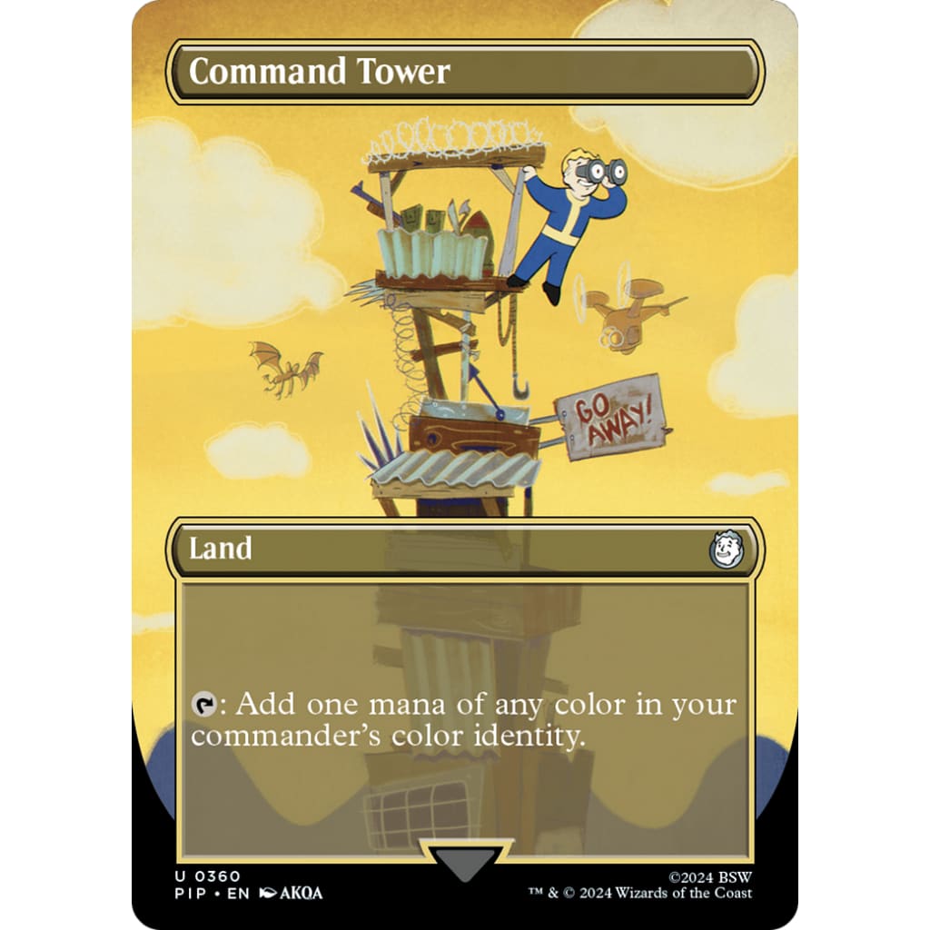 Command Tower (PIP-360) (Borderless) Foil - Single