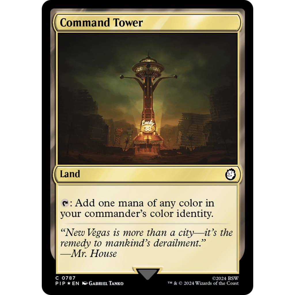 Command Tower (PIP-787) Foil - Single