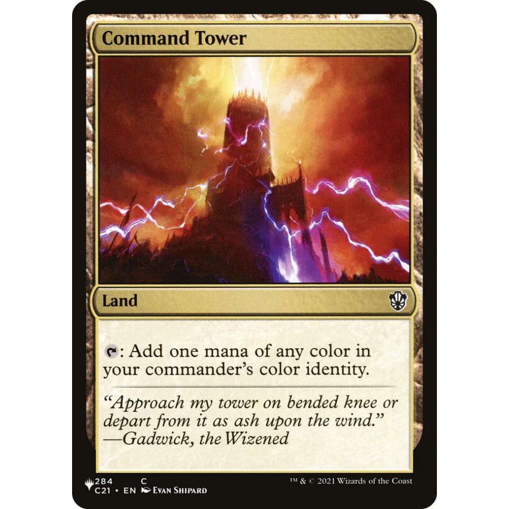 Command Tower (PLST-C21-284) - Single