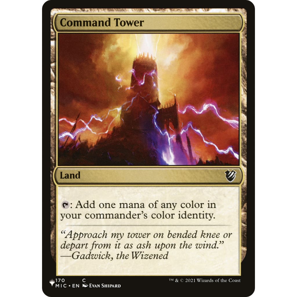 Command Tower (PLST-MIC-170) - Single