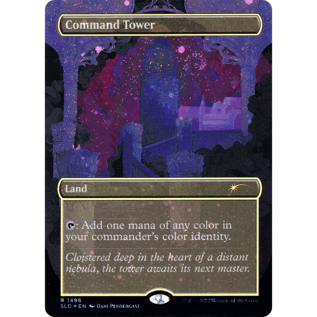 Command Tower (SLD-1496★) (Borderless) Foil - Single