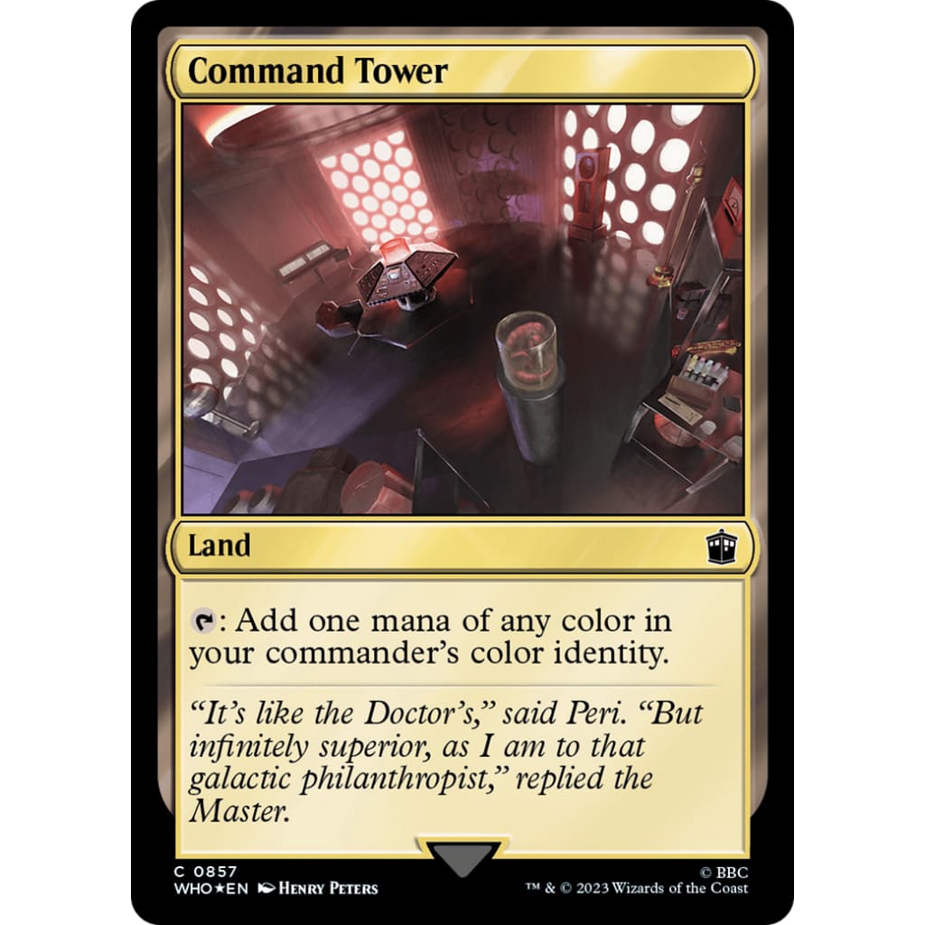 Command Tower (WHO-857) Foil - Single