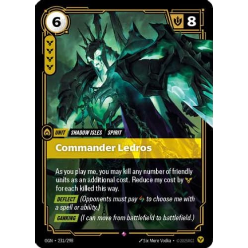 Commander Ledros (231/298) - Origins Foil - Single