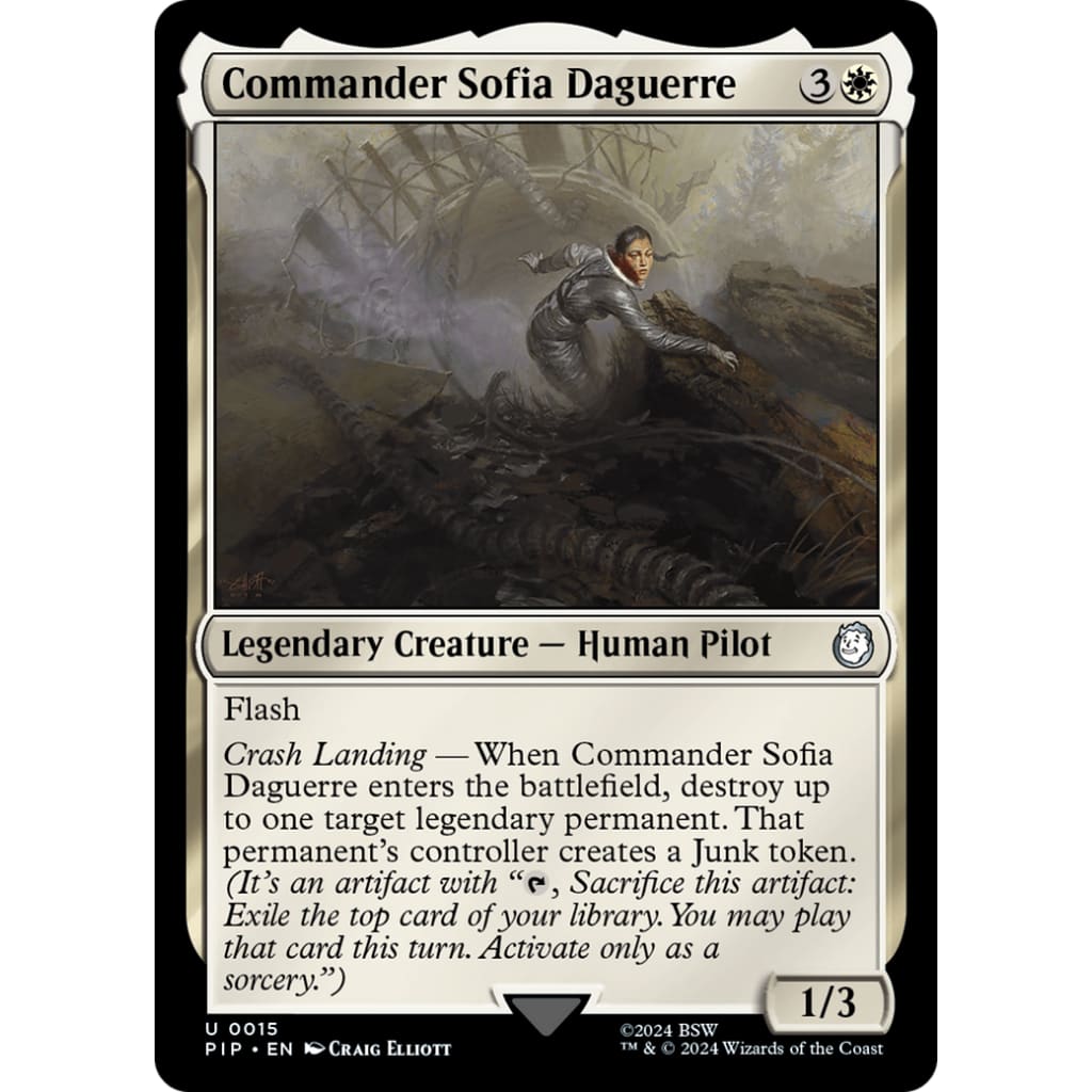 Commander Sofia Daguerre (PIP-015) Foil - Single