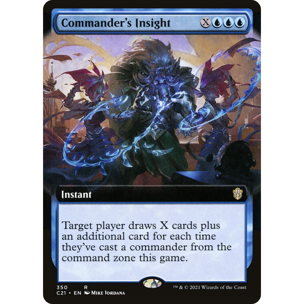 Commander’s Insight (C21-350): (Extended Art) - Single