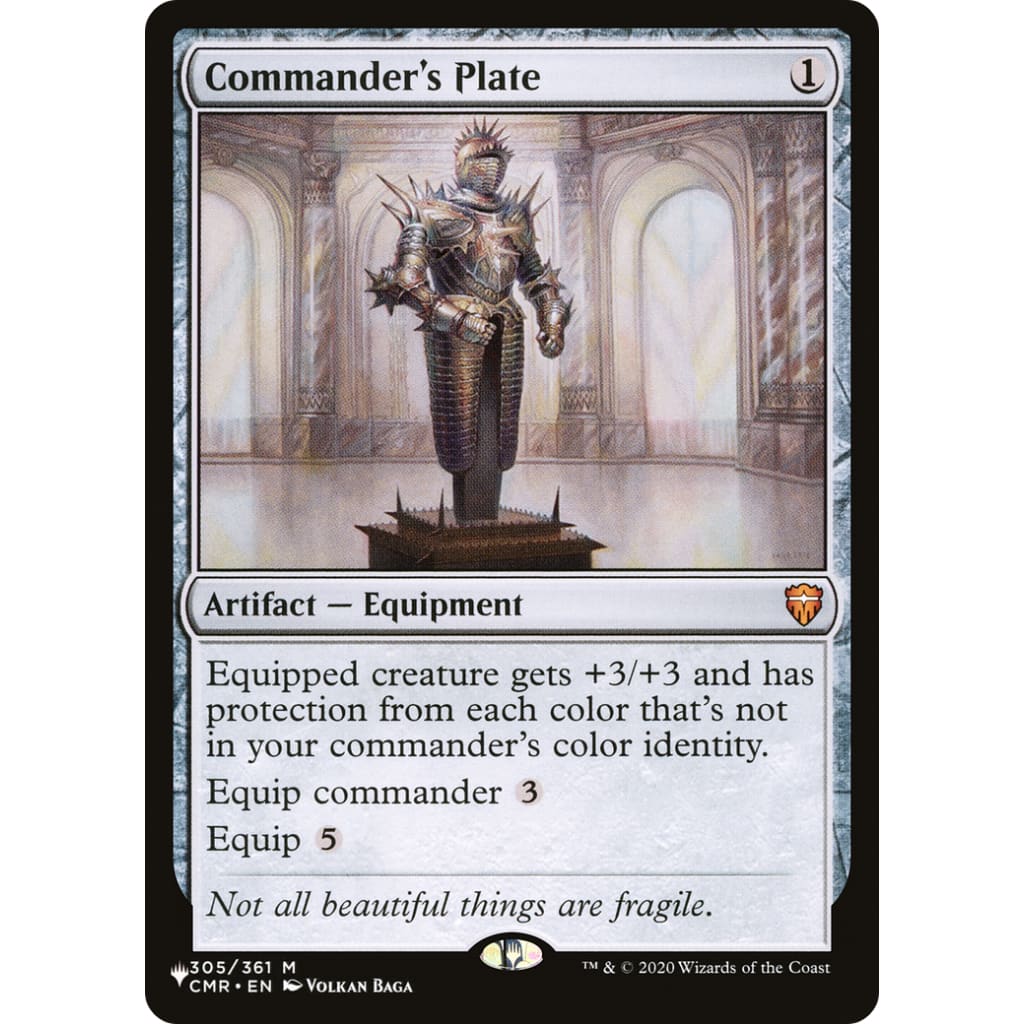 Commander’s Plate (PHED-064) - Single