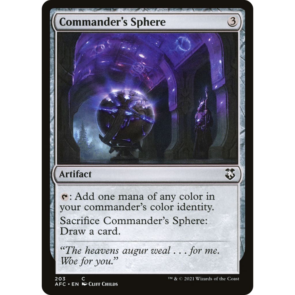Commander’s Sphere (AFC-203) - Single