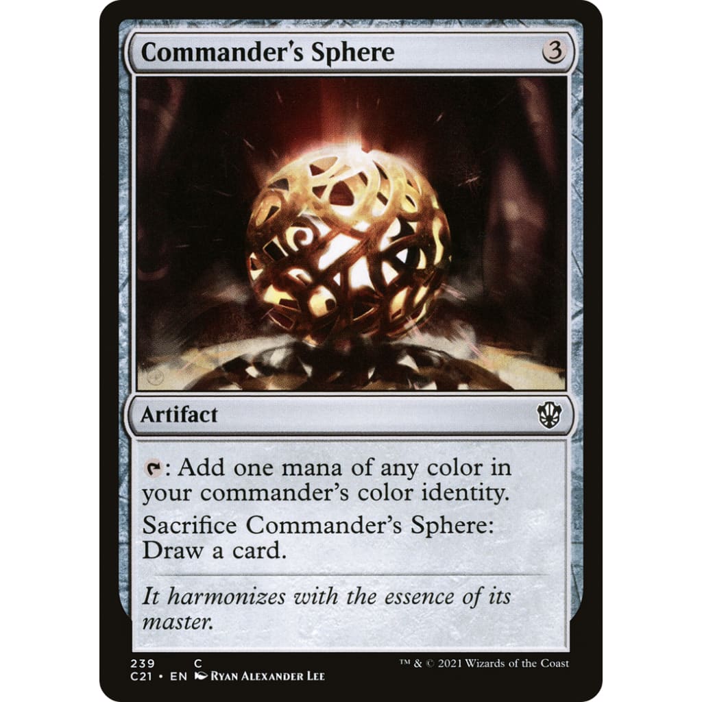 Commander’s Sphere (C21-239) - Single