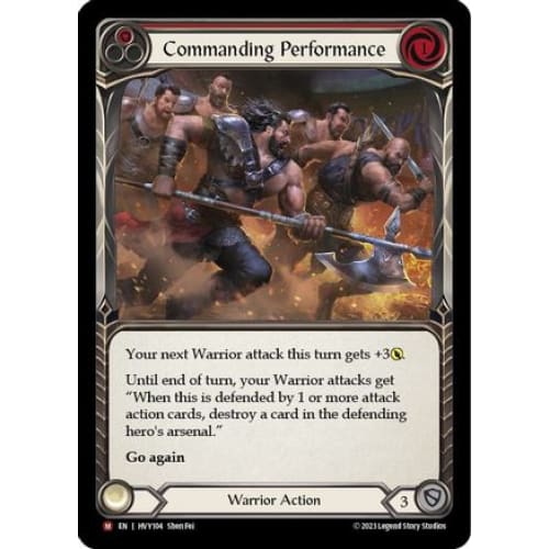 Commanding Performance (HEAVY HITTERS) - Single