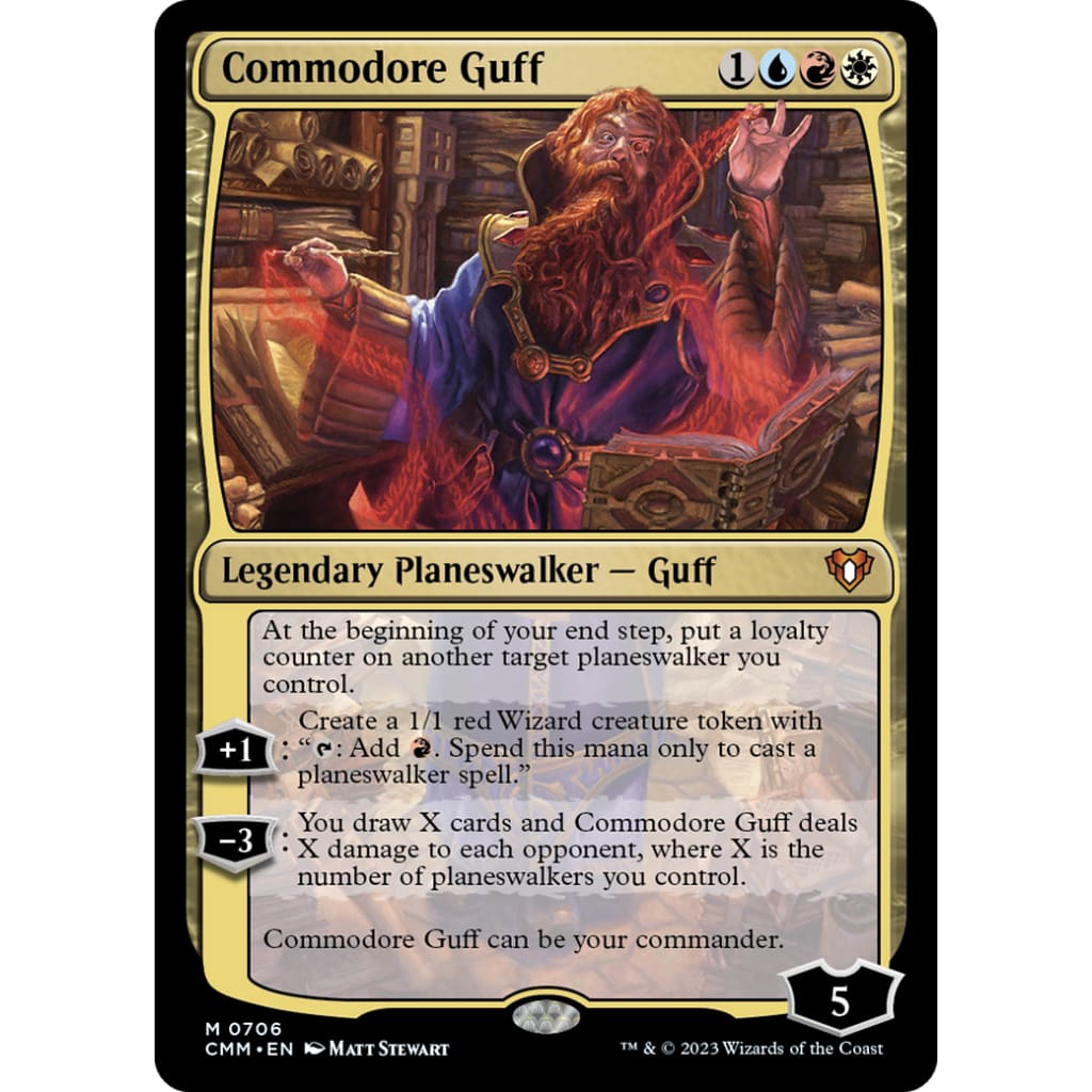 Commodore Guff (CMM-706) - Single