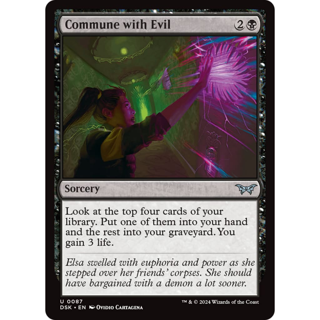 Commune with Evil (DSK-087) - Single