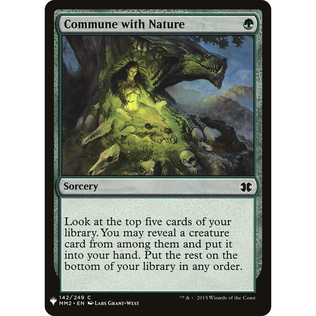 Commune with Nature (PLST-MM2-142) - Single