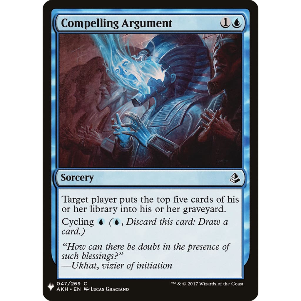 Compelling Argument (PLST-AKH-47) - Single