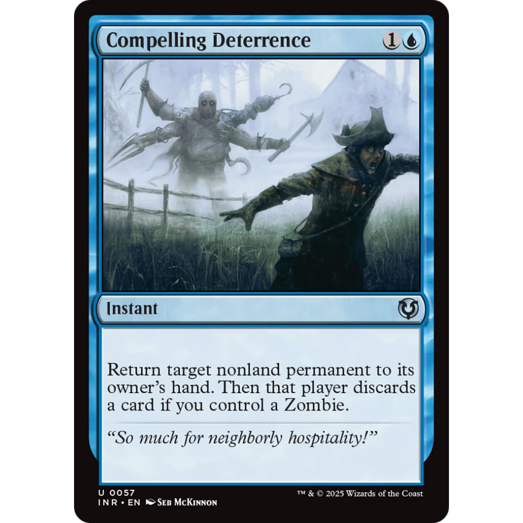 Compelling Deterrence (INR-057) Foil - Single