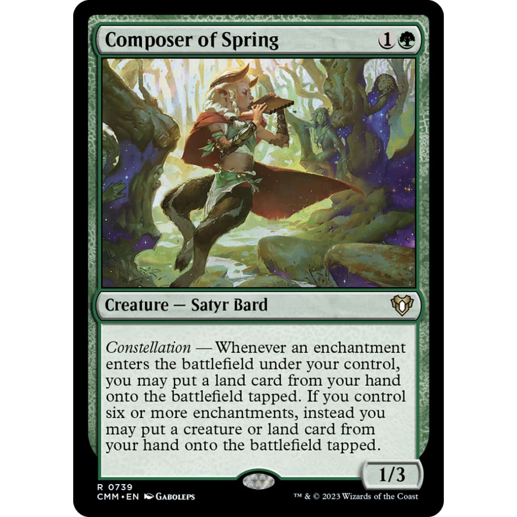 Composer of Spring (CMM-739) - Single
