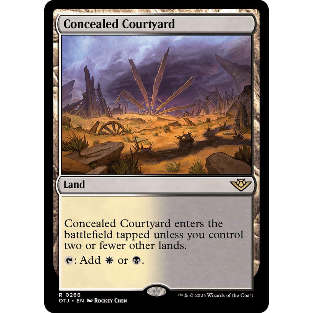 Concealed Courtyard (OTJ-268) - Single