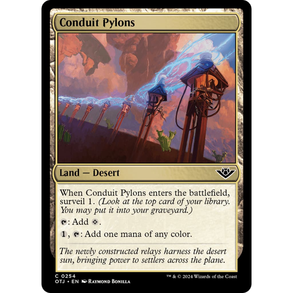 Conduit Pylons (OTJ-254) - Single