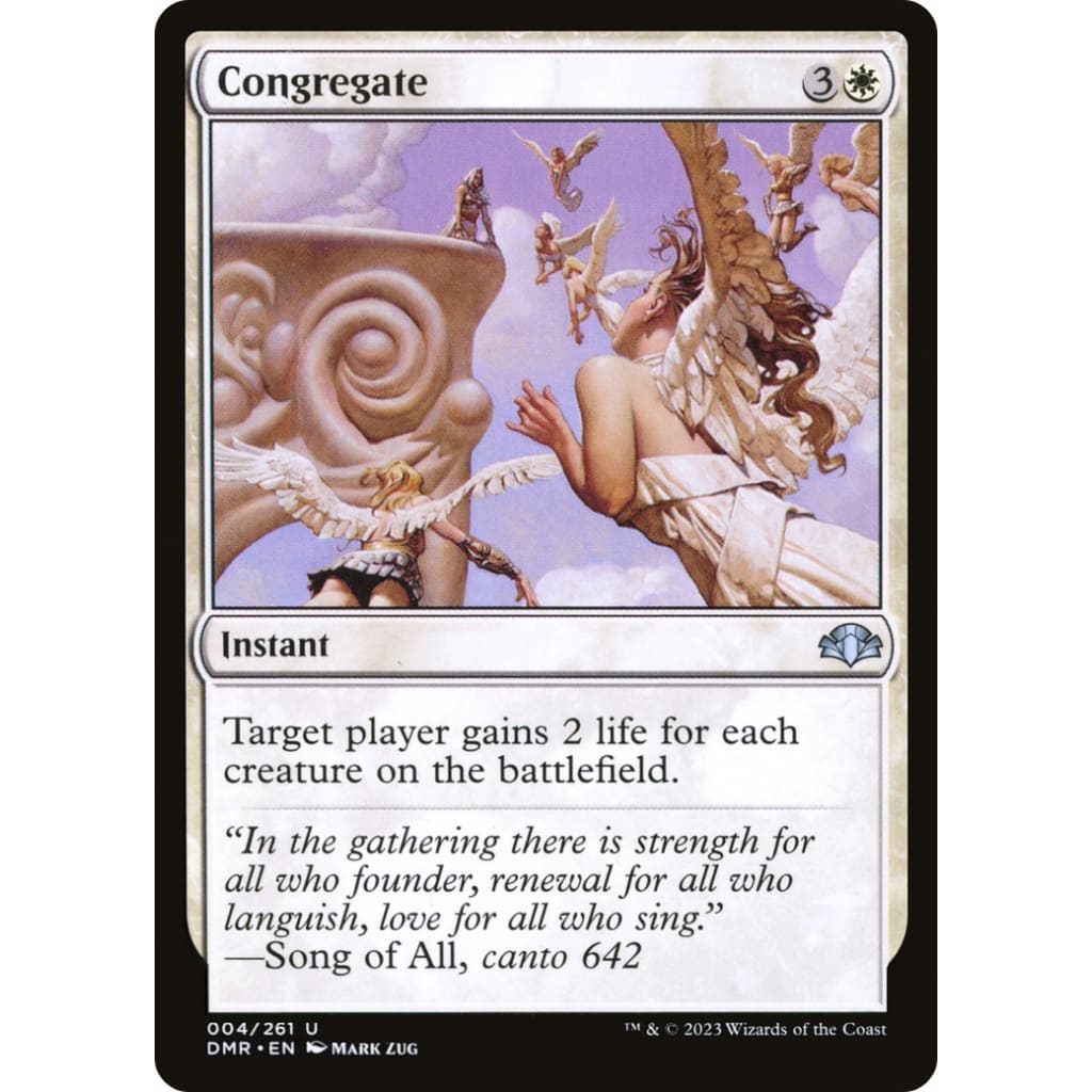 Congregate (DMR-004) - Single