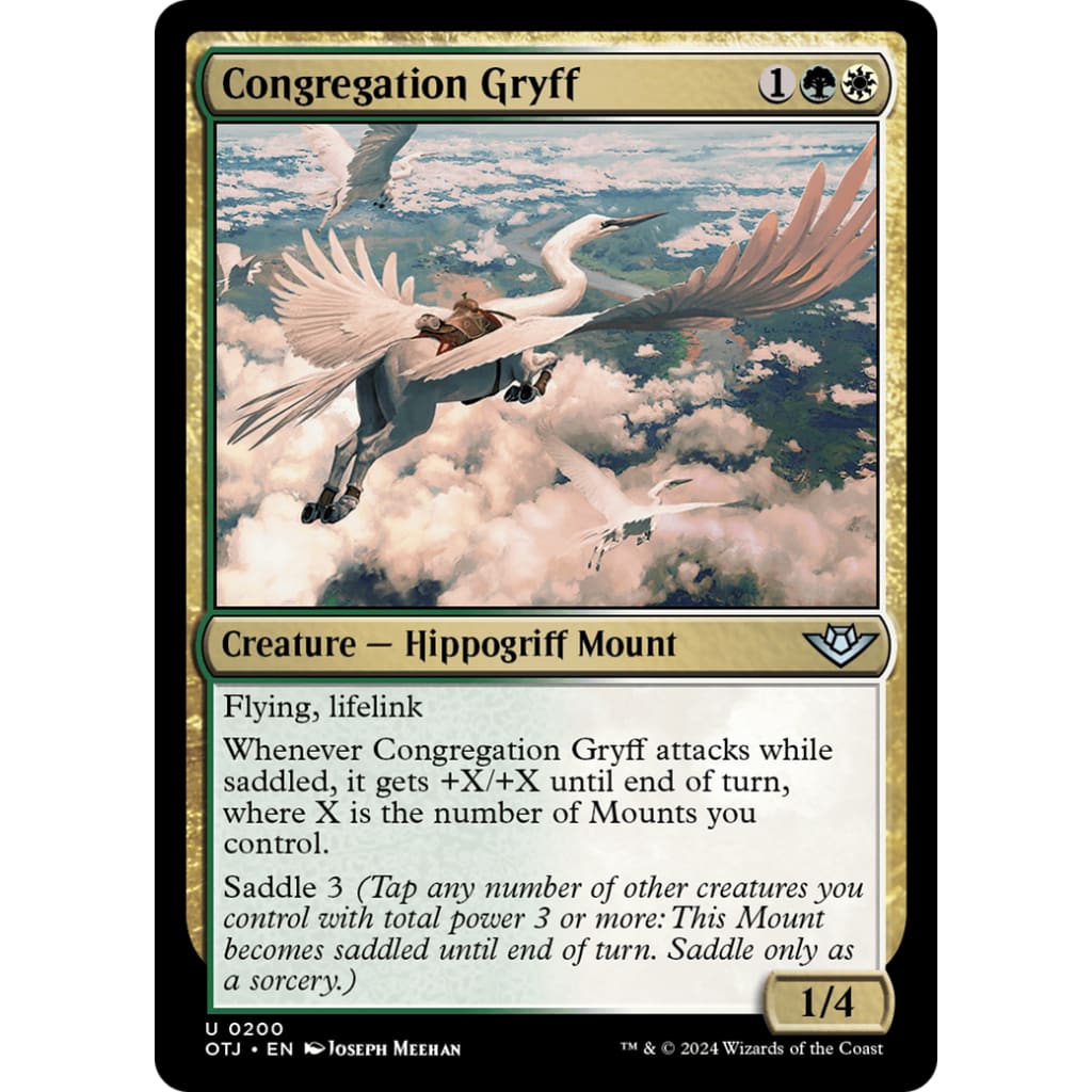 Congregation Gryff (OTJ-200) Foil - Single