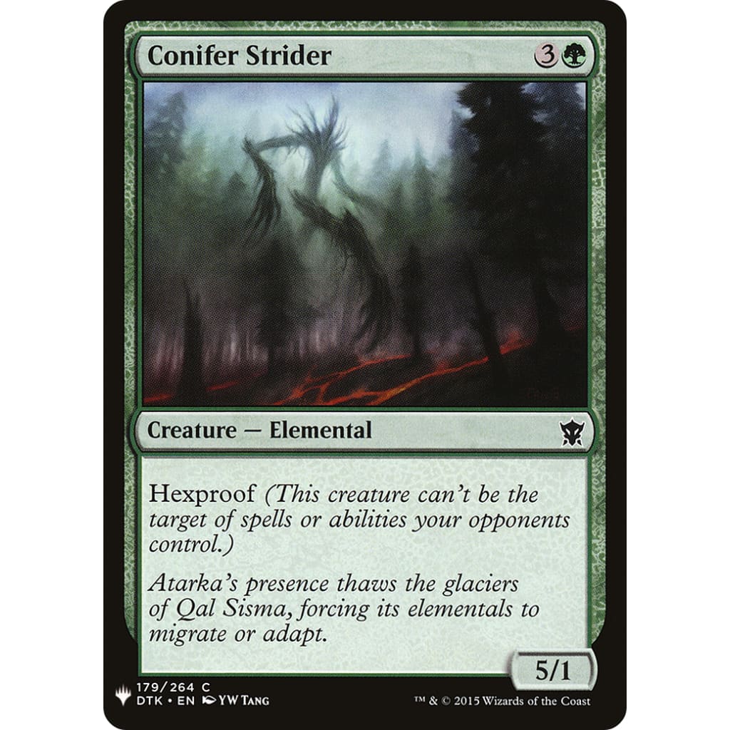 Conifer Strider (PLST-DTK-179) - Single