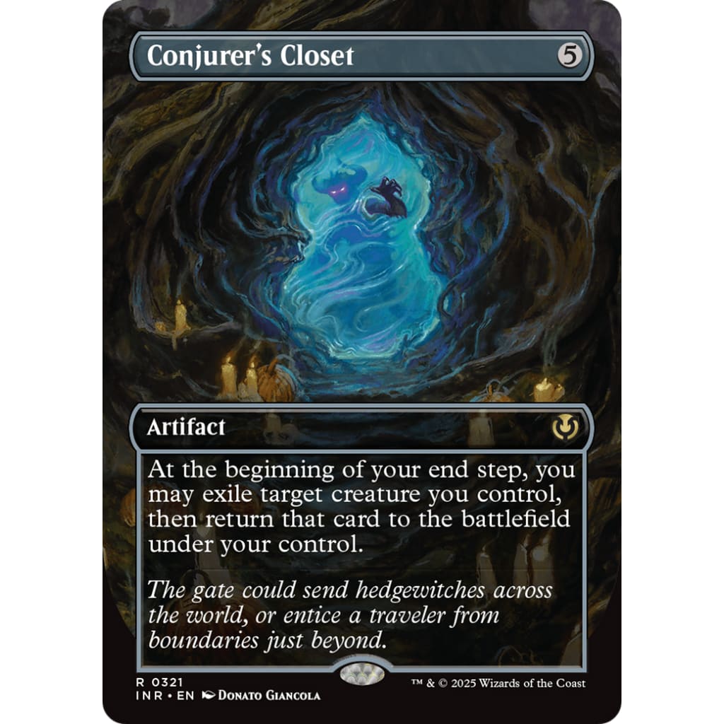 Conjurer’s Closet (Borderless) (INR-321) - Single