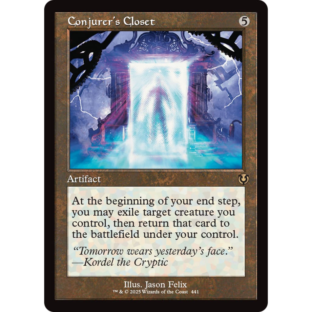 Conjurer’s Closet (Retro Frame) (INR-441) - Single