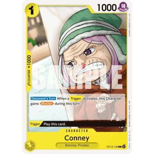 Conney OP13-106 C Carrying On His Will - Single