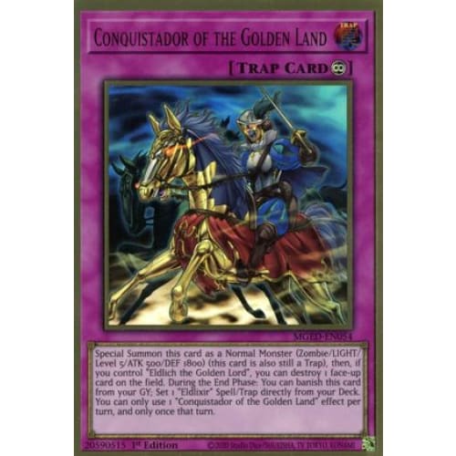 Conquistador of the Golden Land (MGED-EN054) Premium Gold