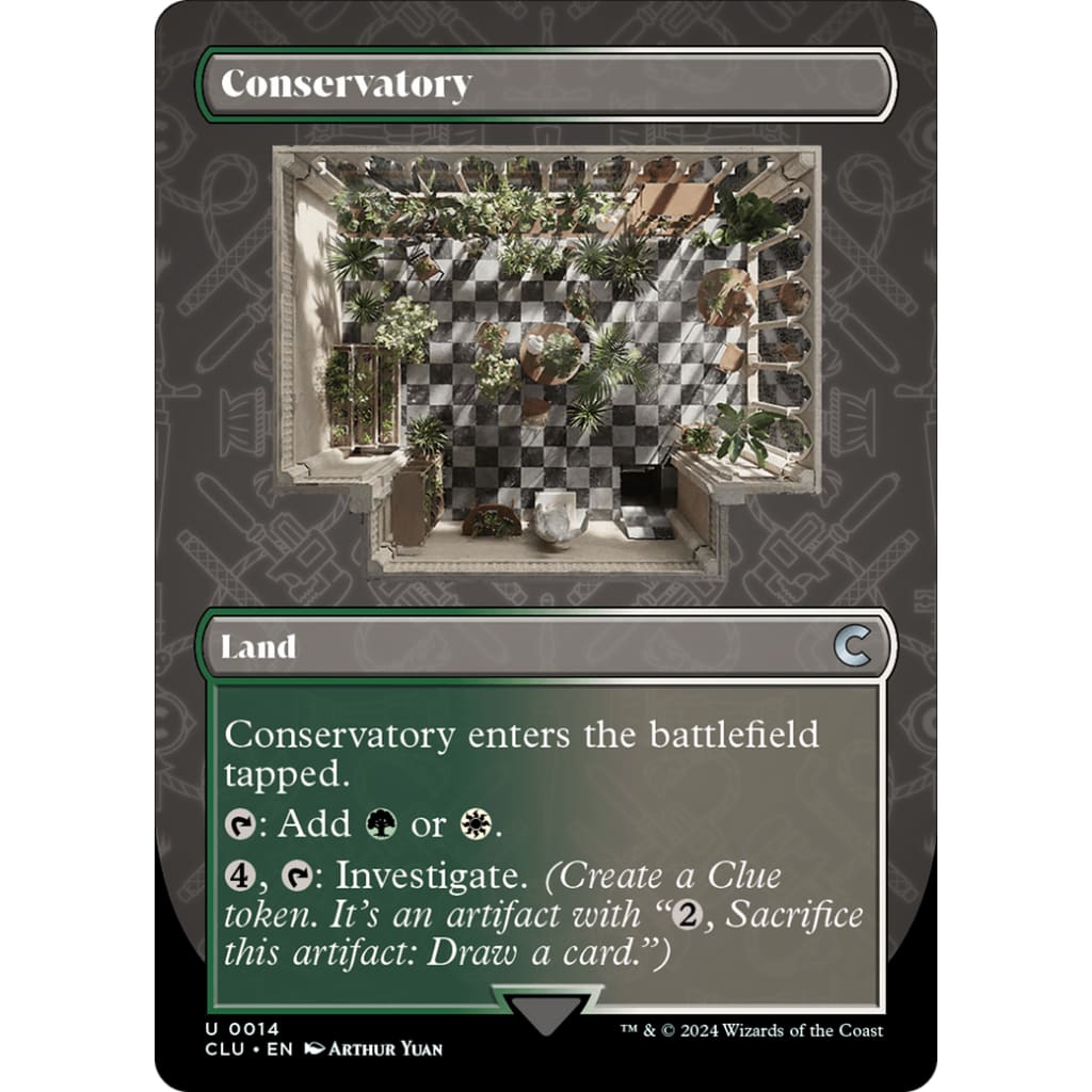 Conservatory (CLU-014) (Borderless) - Single