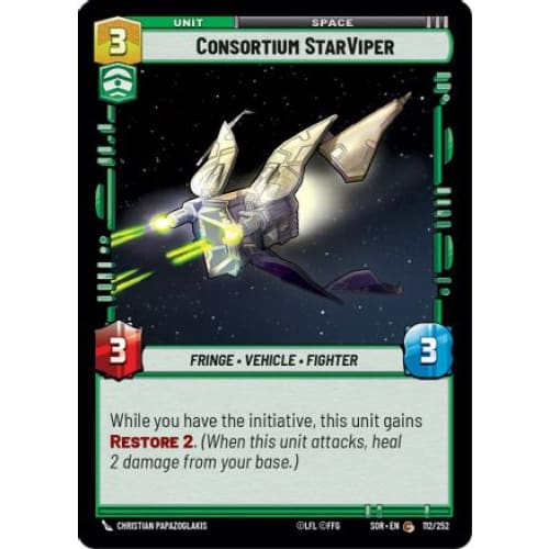 Consortium StarViper (112/252) - Spark of Rebellion Foil