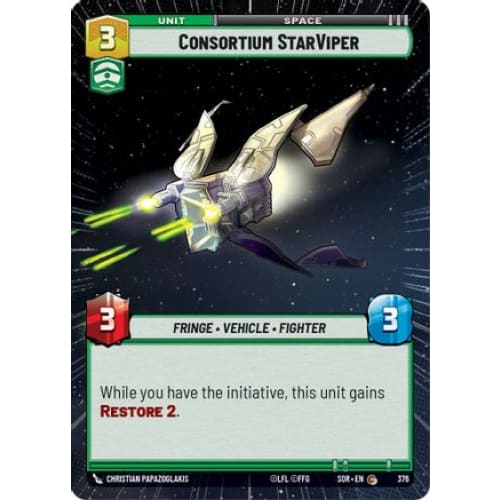 Consortium StarViper (Hyperspace) (376) - Spark