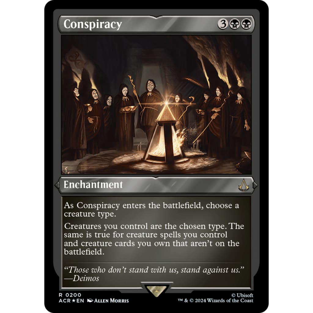Conspiracy (ACR-200) Etched Foil - Single