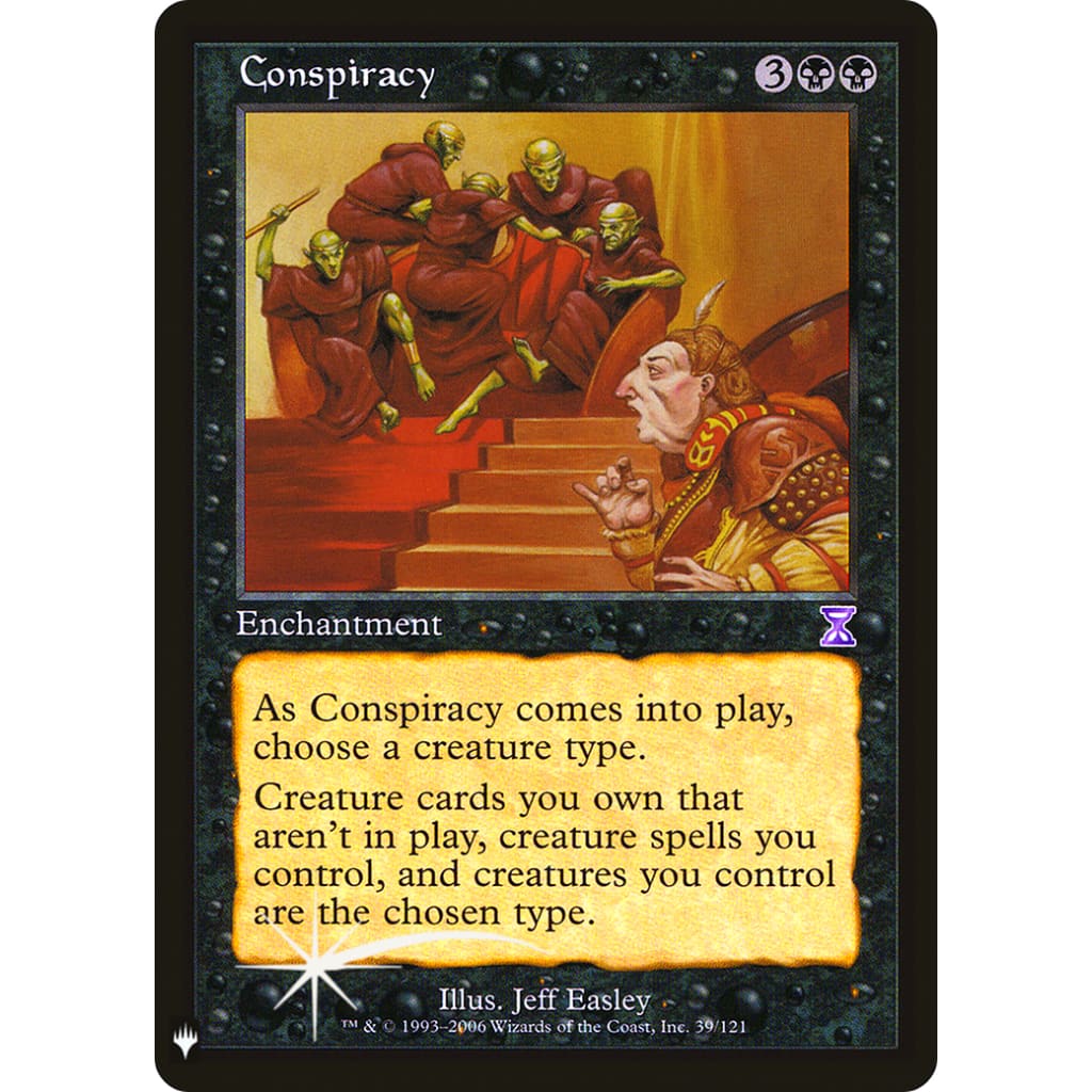 Conspiracy (PLST-TSB-39) Foil - Single