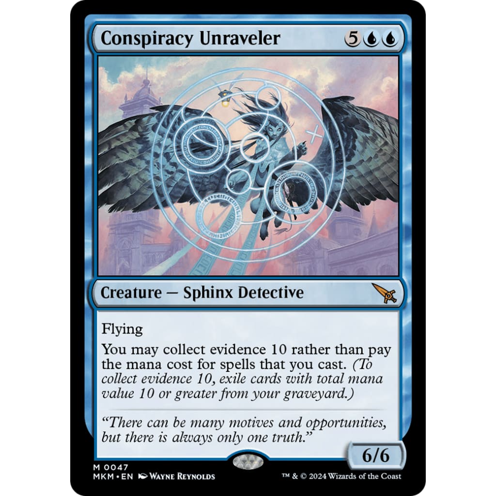 Conspiracy Unraveler (MKM-047) Foil - Single