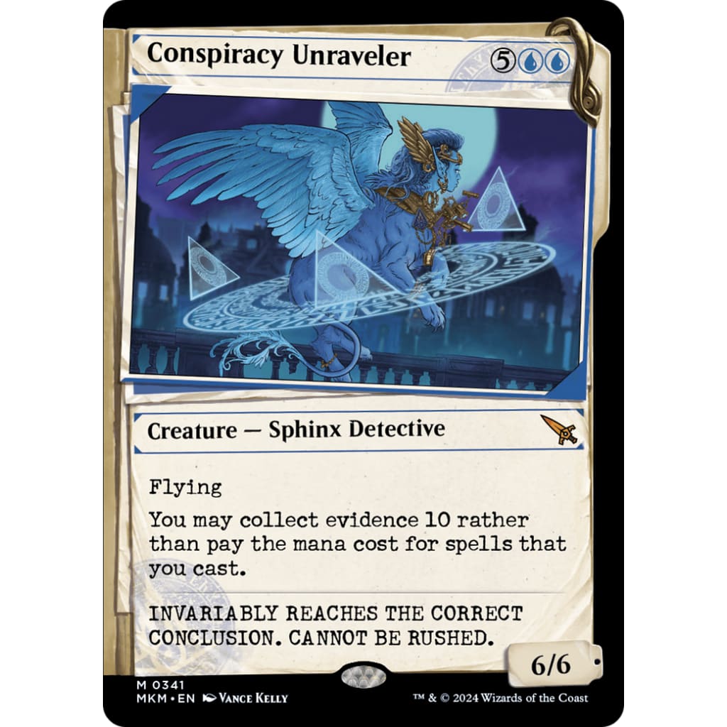 Conspiracy Unraveler (MKM-341): (Showcase) - Single