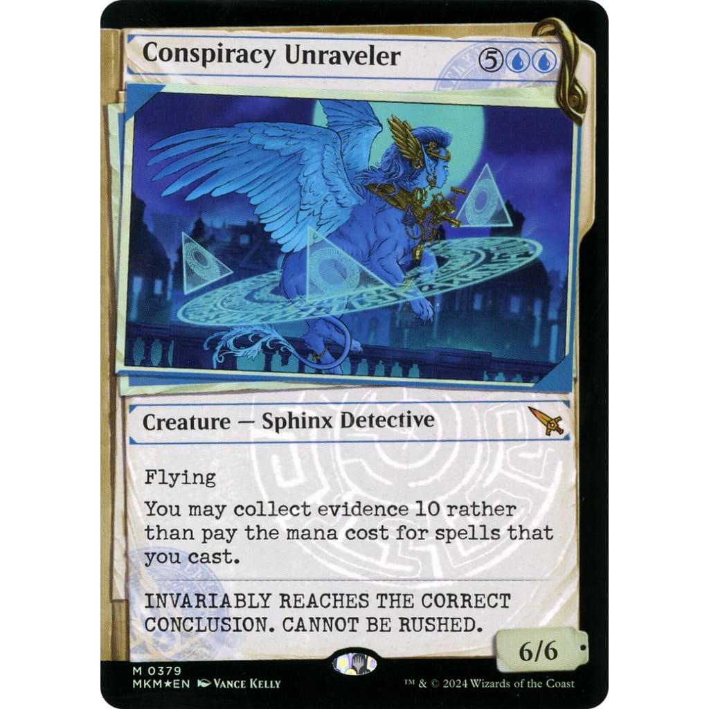 Conspiracy Unraveler (MKM-379): (Showcase) Invisible Ink