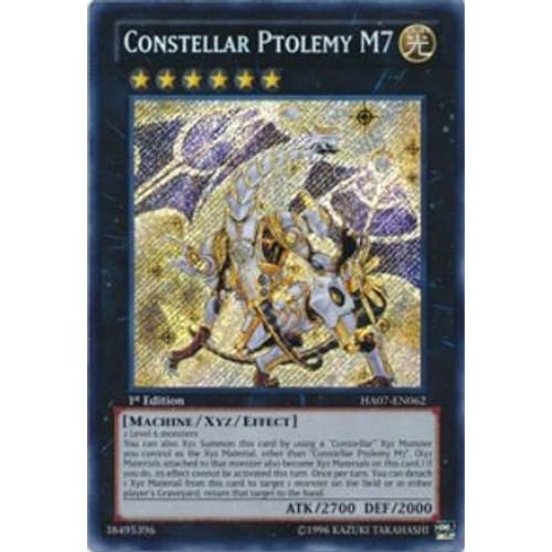 Constellar Ptolemy M7 (HA07-EN062) Secret Rare Unlimited