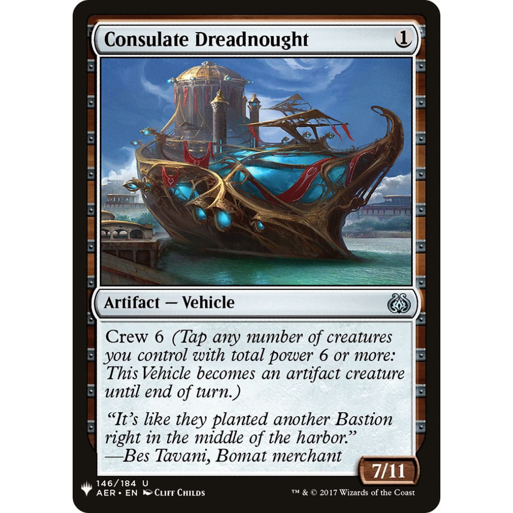 Consulate Dreadnought (PLST-AER-146) - Single